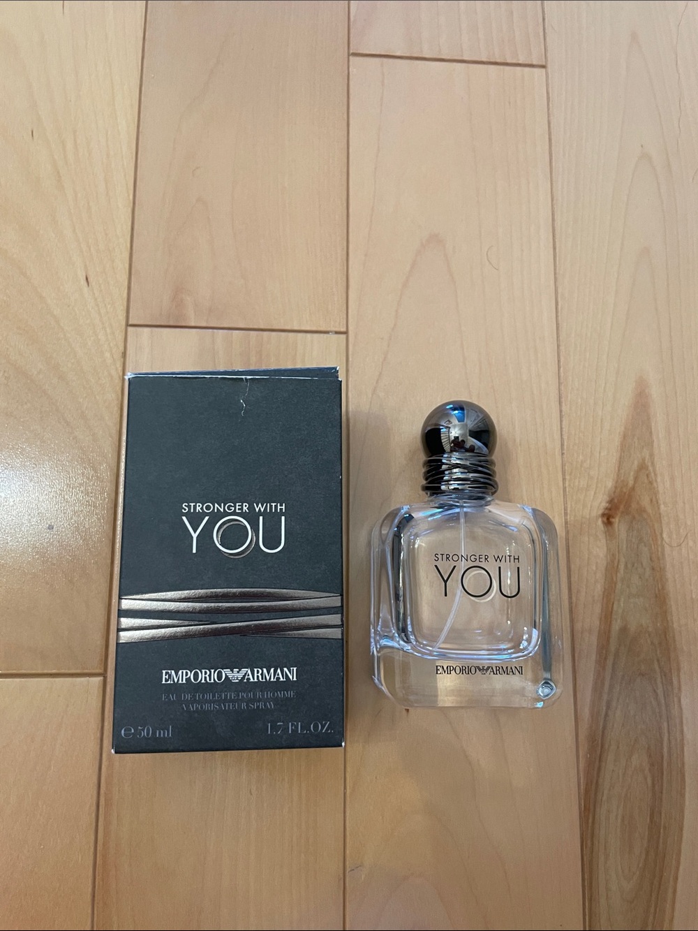 Emporio Armani Stronger With You Women's Moisturizer & Body Oil - Clear, Silver